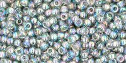  TOHO - Round 11/0 : Transparent-Rainbow Black Diamond